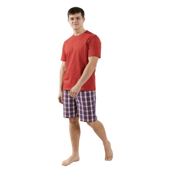 Jeff _ Co Red _ Blue Check Pyjama Set