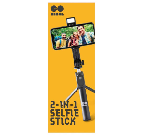 Go Viral 2 in 1 Selfie Stick