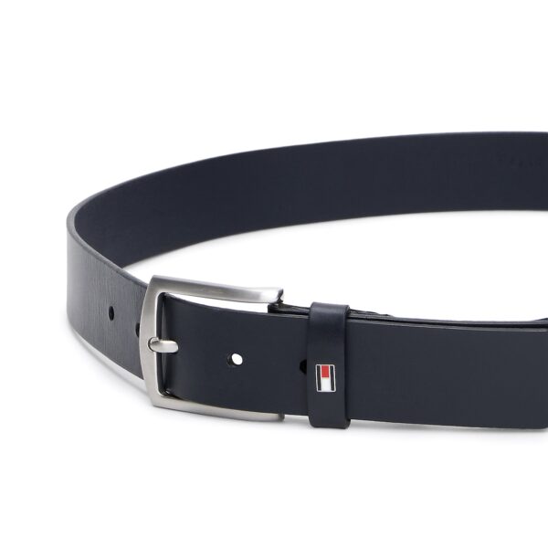 Tommy Hilfiger Denton Flag Keeper Leather Belt - Image 2