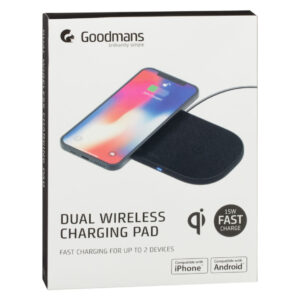 Goodmans Dual Wireless Charging Pad