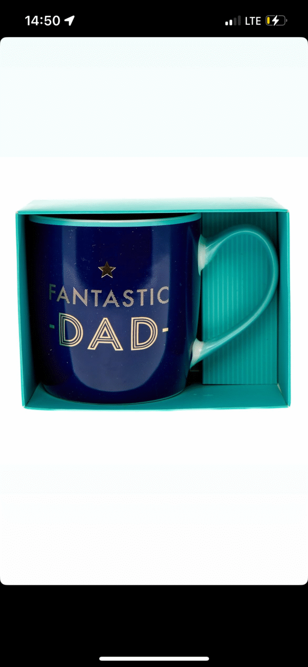 Fantastic Dad Mug in box