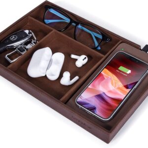 Wireless Charging Pad+Valet Tray