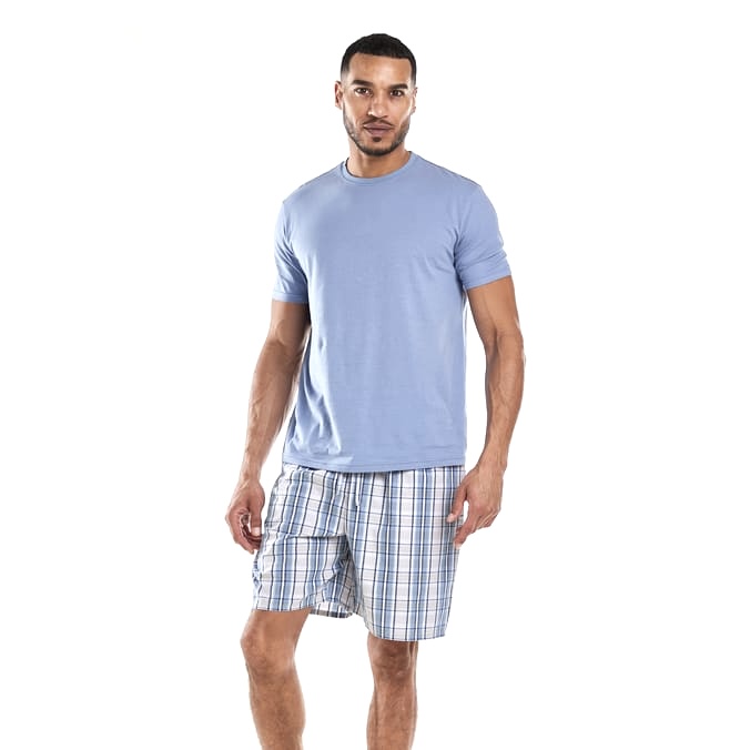 Originals Men's Navy Blue T-Shirt & Shorts Pyjama Set