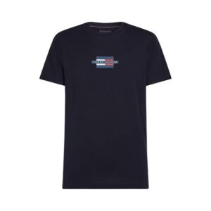 Tommy Flag Box Tee Sn52 Desert Sky UK Large